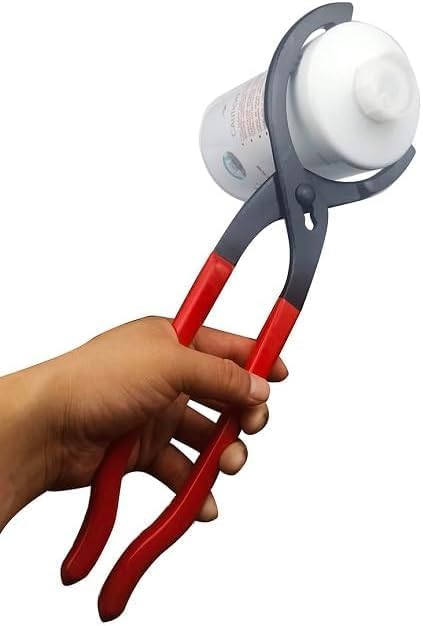 Oil Filter Wrench, 75-175mm Adjustable Plier, 16" Engine Filter Removal Tool