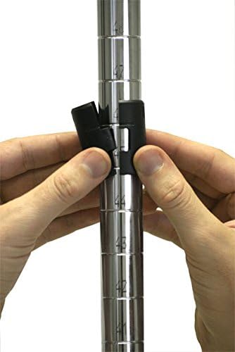 Omega 21" Deep x 54" Wide x 36" High 3 Tier Chrome Starter Shelving Unit