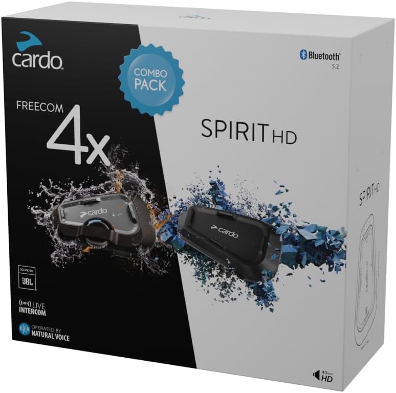 Cardo FREECOM 4X & SPIRIT HD BUNDLE