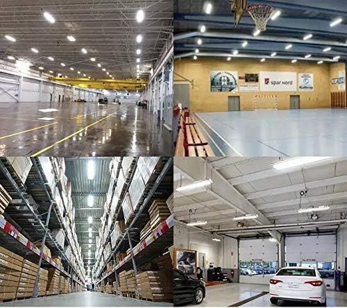 20/Pack LED Light Tubes -144W 6000K 18800 Lumens,Single Pin Fa8 Base,T8 T10 T12 LED Fluorescent Bulbs Replacement, Double Sided Four Row 768pcs,V Shape, Dual-Ended Power, Ballast Bypass