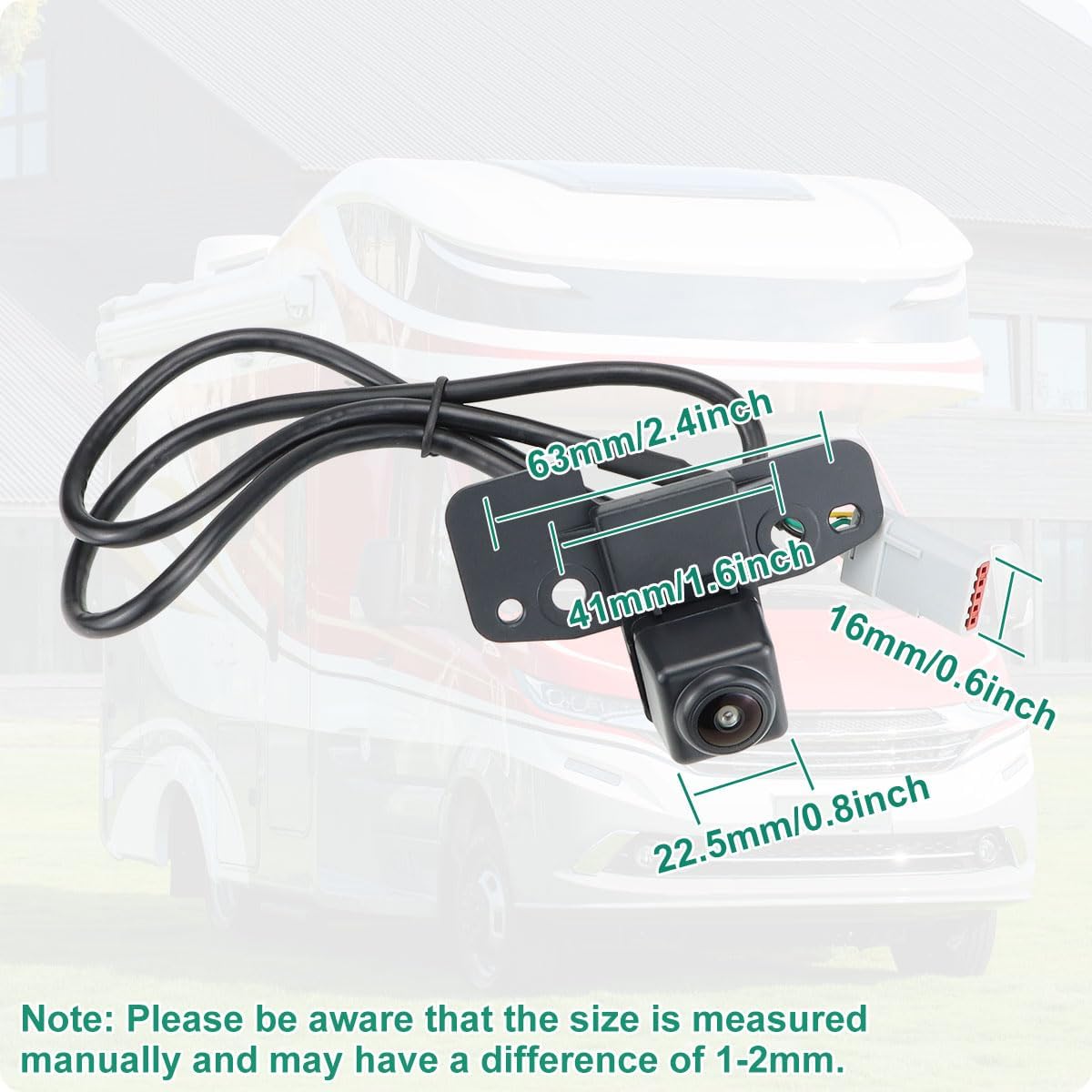 23165927 Front View Camera Replacement for Chevy Traverse 2018-2021, Car Security Camera by GreenYi