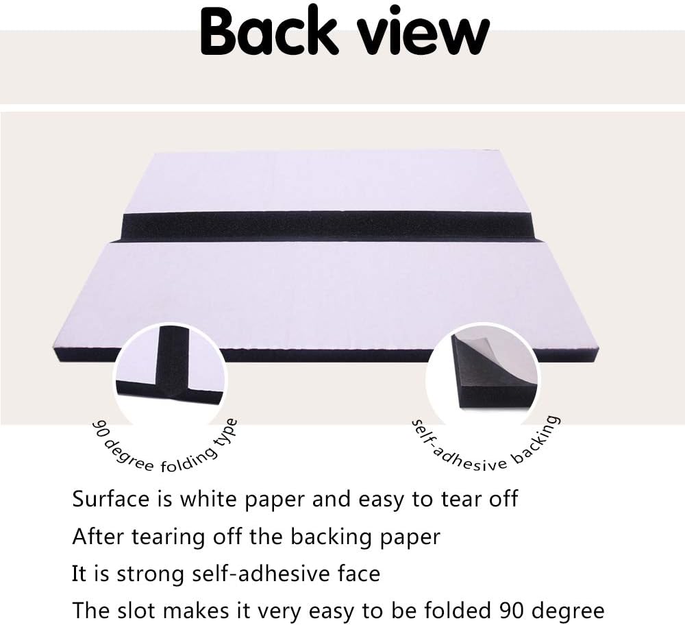 Garage Wall Protector Foam Wall Corner Guard for Parking Garages - Wall Edge Protector Protect Your Car - Garage Wall - Wall Corner Edge and Bumpers Corner Guards