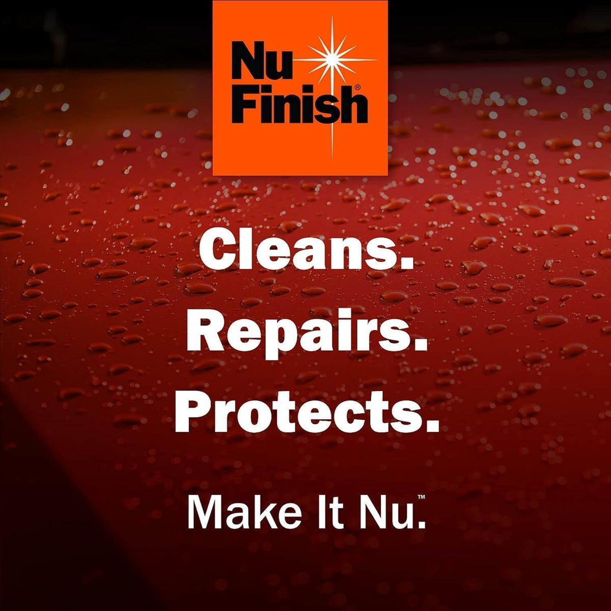 Nu Finish Exterior Finish Detailing Kit, Car Care Kit Protects Car Exterior, Includes Nu Finish Scratch Doctor Car Scratch Remover, Better Than Wax Ceramic Coating and Once A Year Car Polish, 3 Count