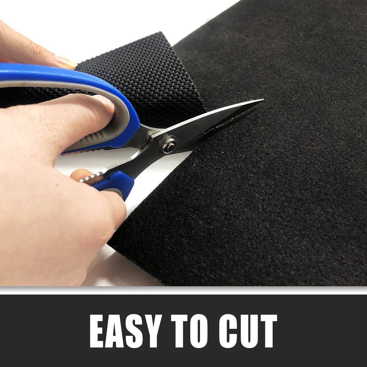 LINLA 61 x 39 in-Absorbent Oil Mat Contains Liquid Garage Floor Mat, Motorcycle Mat for Garage,Reusable, Washable, Protects Garage Floor or Driveway Surface, Shop,Parking,