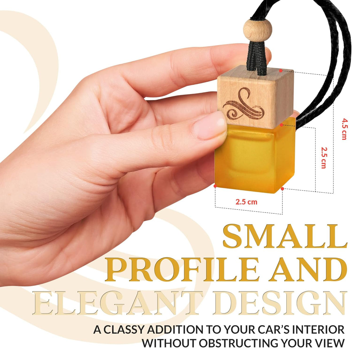 One Million Car Air Freshener for Men | Automotive Air Fresheners with Vent Clip | Strong Car Perfume with Odour Eliminating Technology | Long Lasting Air Freshener by Perfa