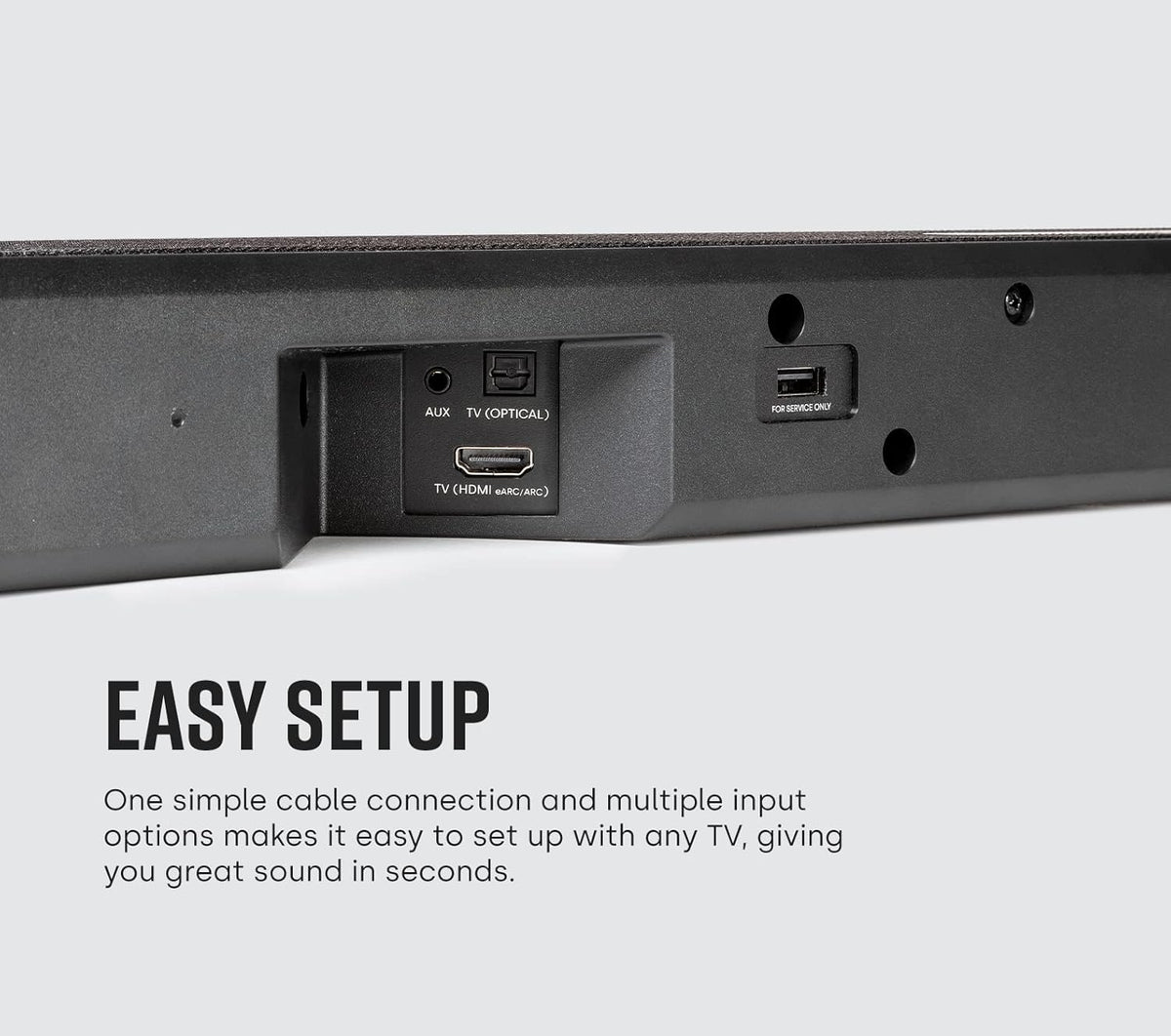 Polk Audio Signa S4 Sound Bar with Wireless Subwoofer - Dolby Atmos 3D Audio, Exclusive VoiceAdjust & BassAdjust Technology, HDMI eARC, Works with 8K, 4K & HD TVs, Bluetooth, Wireless Streaming