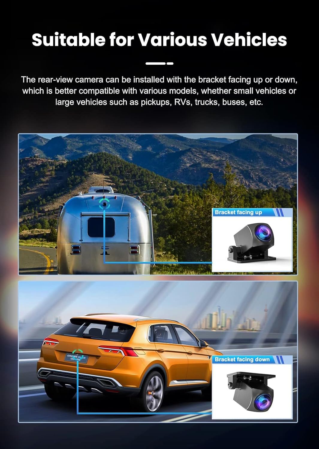 JOMISE Dash Cam Front and Rear 4K+1080P, 3" LCD, Starvis Sensor, Built-in GPS, WDR, Night Vision, Dash Camera for Cars with WiFi, Parking Mode, 32GB Card, Reliable Dashcam for Safety Recording