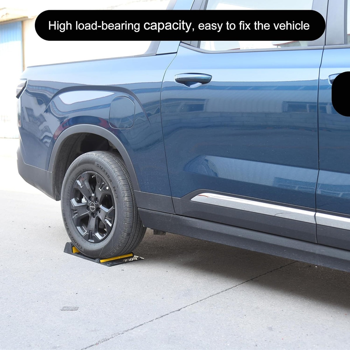 11''x21''/28cmx53cm Parking Guide Mats,Durable Self Adhesive Anti-Skid Wheel Stopper, Parking Assistance Accessories for Garage Vehicles (8 Pack)
