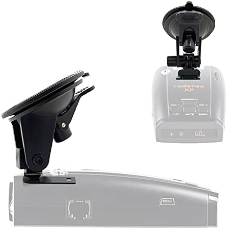 ChargerCity Car Truck Windshield Super Suction Cup Mount for Radenso XP and SP Radar Detector