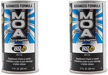 2 cans of BG Motor Oil Additive MOA