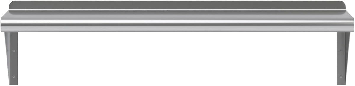 AmGood 36" Long X 10" Deep Stainless Steel Wall Shelf | NSF Certified | Appliance & Equipment Metal Shelving | Kitchen, Restaurant, Garage, Laundry, Utility Room