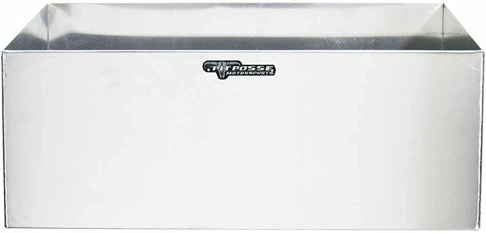Pit Posse 430 Utility Fuel Jug Holder Rack - Fits 2 5 Gallon Jugs -Made in USA- Aluminum Storage Organizer - Use at Your Shop/Garage/Enclosed Race Trailer - Anti Rust