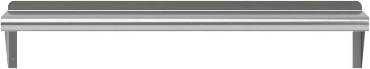 AmGood 8" X 36" Stainless Steel Wall Shelf | Metal Shelving | Garage, Laundry, Storage, Utility Room | Restaurant, Commercial Kitchen | NSF