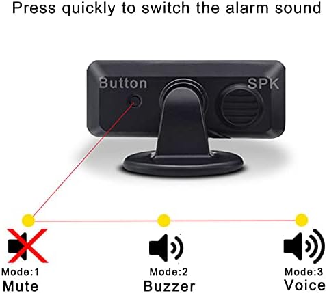 Car Parking Sensors Kit Reverse Radar parktronic System Auto Electronics Vehicle Backup Assistant Reverse 8 Sensor (Matte Black)