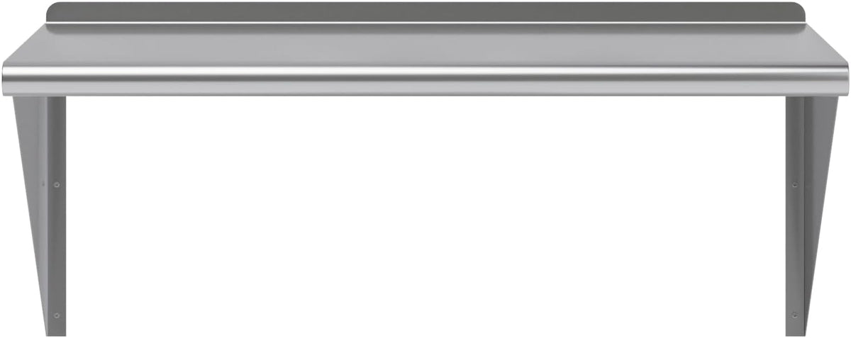 AmGood 36" Long X 24" Deep Stainless Steel Wall Shelf | NSF Certified | Appliance & Equipment Metal Shelving | Kitchen, Restaurant, Garage, Laundry, Utility Room