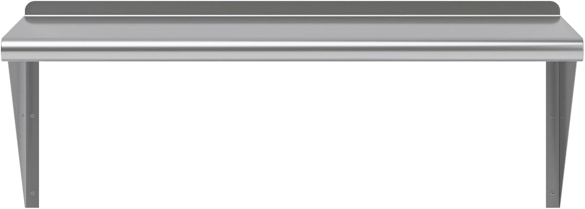 AmGood 36" Long X 18" Deep Stainless Steel Wall Shelf | NSF Certified | Appliance & Equipment Metal Shelving | Kitchen, Restaurant, Garage, Laundry, Utility Room