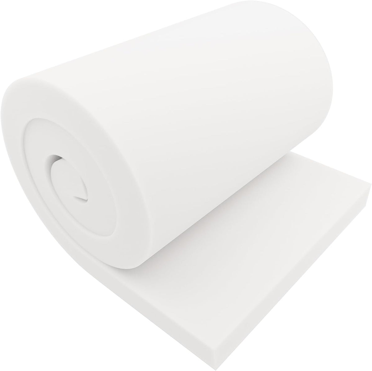 GoTo Foam 2" Height x 24" Width x 72" Length 43ILD (Firm) Upholstery Cushion Made in USA