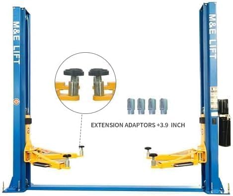 ME 10000lbs 2 Post Lift Car Lift Automotive Lift 2 Post Car Lift Hoist Equipment for Garage Shop Repair