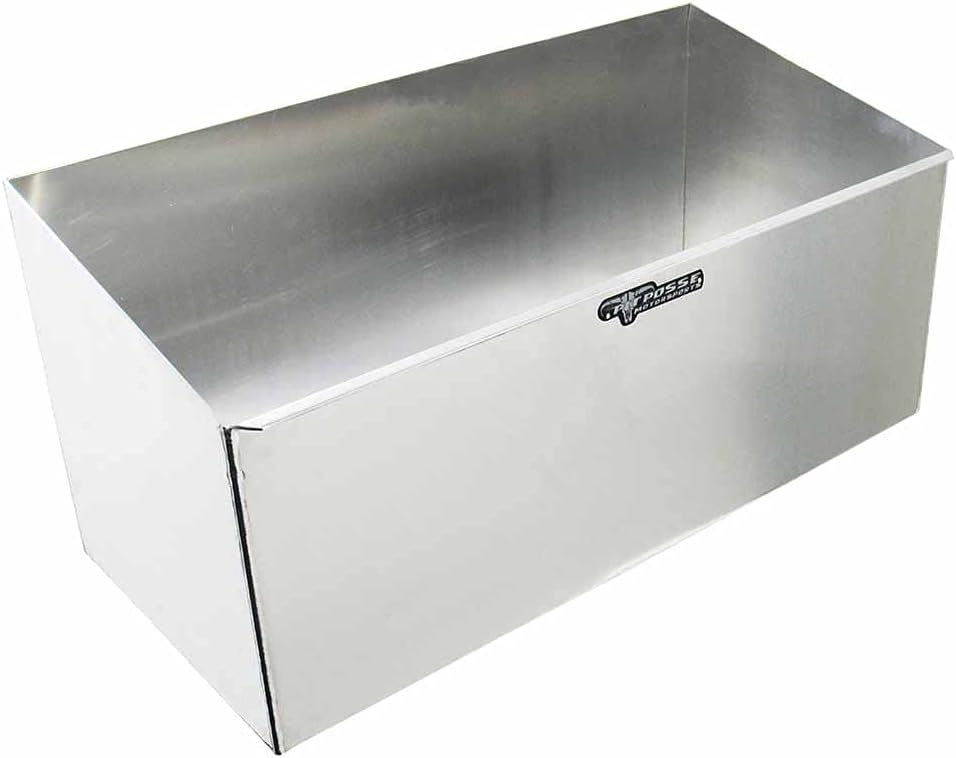 Pit Posse 430 Utility Fuel Jug Holder Rack - Fits 2 5 Gallon Jugs -Made in USA- Aluminum Storage Organizer - Use at Your Shop/Garage/Enclosed Race Trailer - Anti Rust