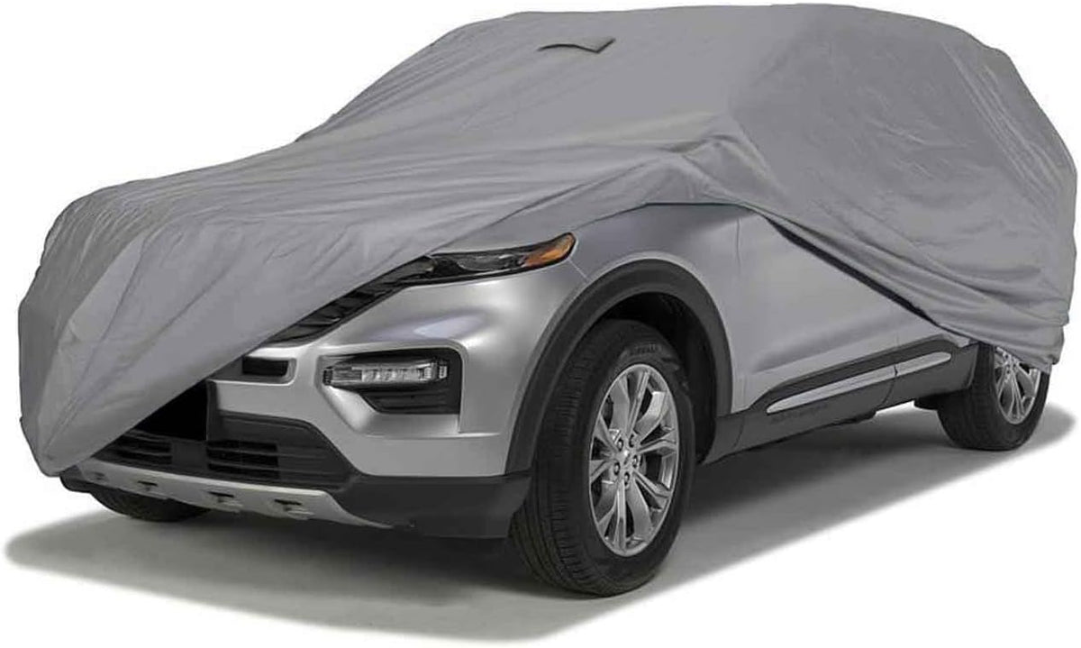 Supreme Semi Custom Fit Full Car Cover for 2021-2025 Chevrolet Tahoe SUV 4-Door | All-Weather Protection: Waterproof, Dustproof, Windproof, UV-Resistant | Includes Accessories
