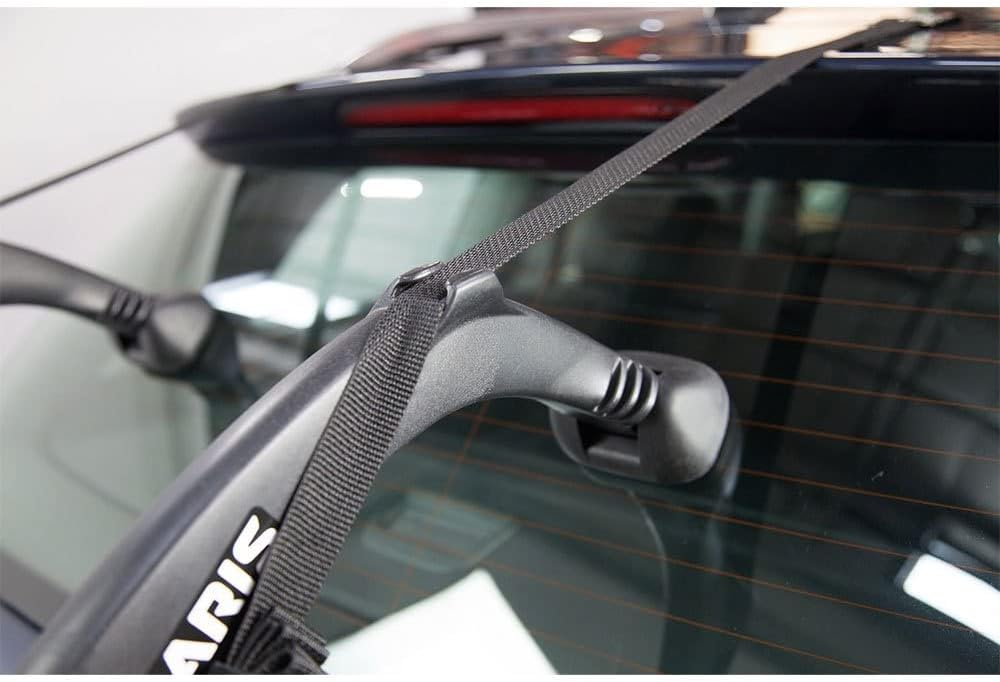 Saris Bones EX 3-Bike Trunk Rack Bicycle Carrier, Durable, Rust-Free, Anti-Sway Straps, Fits Most Vehicles, Made in USA, Arc-Based Design, 100% Recyclable Materials