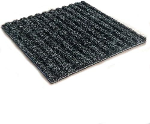KOECKRITZ Heavy Duty Durable All Weather Indoor/Outdoor Non Slip Entrance Mat Rugs and Runners for Office Business Building Home Garage Front Door (6' x 9', Charcoal)