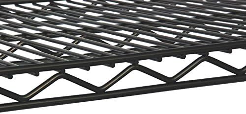 Omega 14" Deep x 36" Wide x 36" High 3 Tier Black Starter Shelving Unit