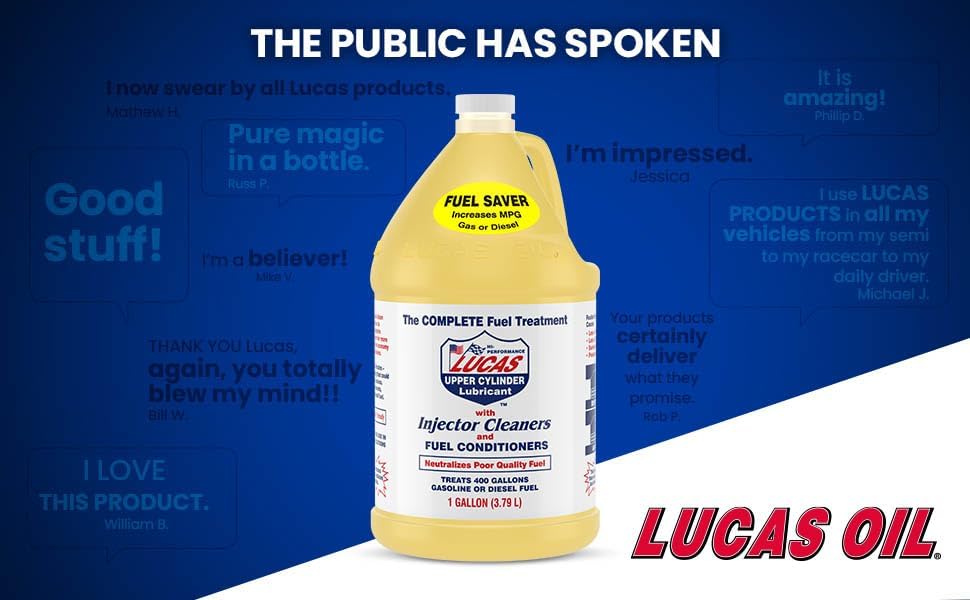 Lucas Oil 10013 Fuel Treatment - 1 Gallon