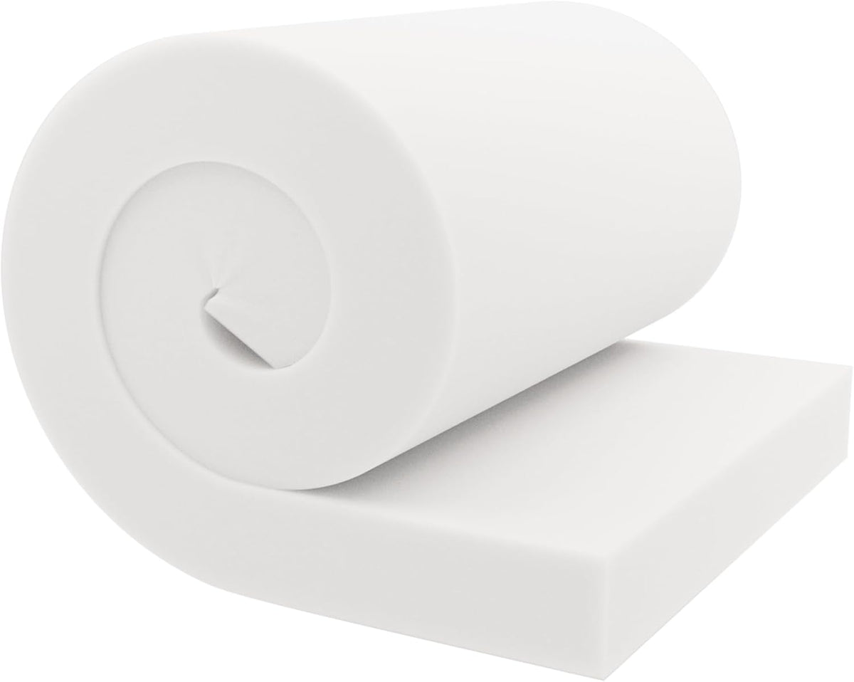 GoTo Foam 4" Height x 24" Width x 72" Length 44ILD (Firm) Upholstery Cushion Made in USA