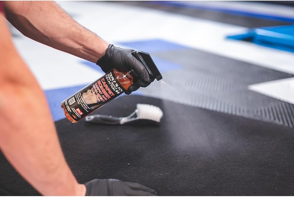 P & S PROFESSIONAL DETAIL PRODUCTS - Carpet Bomber Carpet and Upholstery Cleaner; Citrus-Based Cleaner Dissolves Grease and Lifts Dirt; Highly Dilutable; Great on Engines and Wheel Wells (1 Quart)