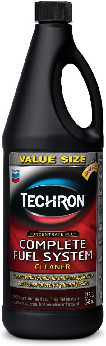 Chevron Techron Concentrate Plus Fuel System Cleaner, 32 oz, Pack of 6