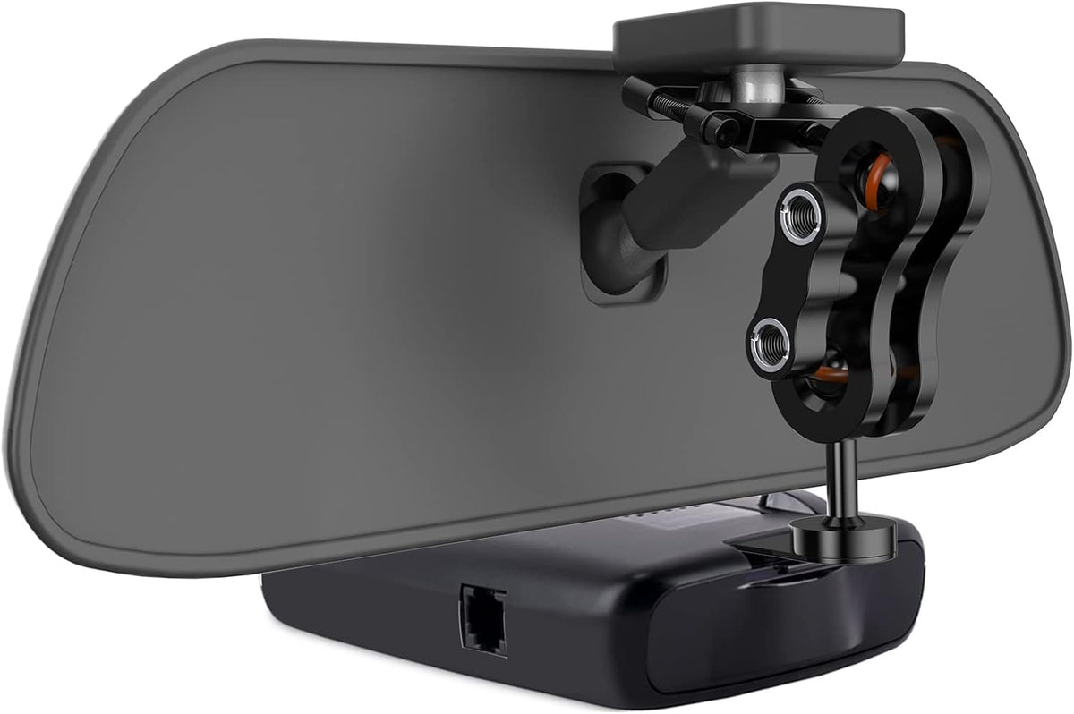 Radar Detector Mount,Aluminum Rearview Mirror Rod Radar Bracket,for Escort / Beltronics Vector / Rocky Mountain Phantom-T Radar