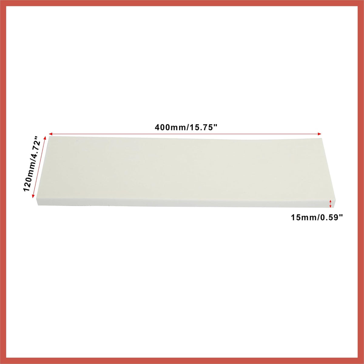 ACROPIX 400x120x15mm 2pcs Car Garage Wall Guard Door Bumper Protector Anti Collision Waterproof White Car Parts