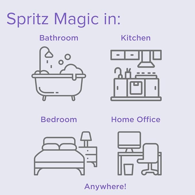 Citrus Magic Odor Eliminating Air Freshener Spray, Lavender Escape, 3-Ounce, Pack of 3