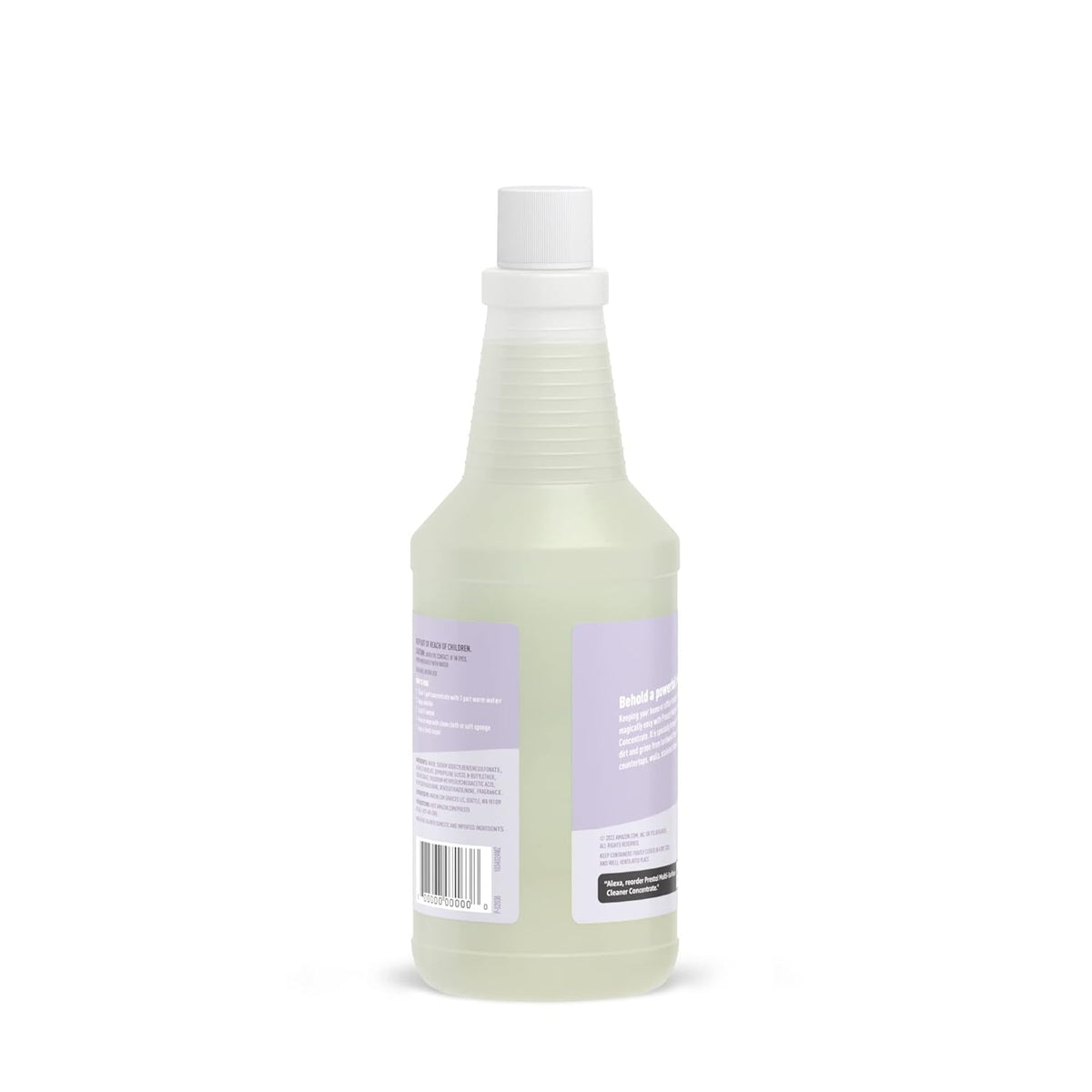 Amazon Brand – Presto! Multi-Surface Cleaner Concentrate, 2X Concentrated Formula, Lavender Scent, 32 fl oz (Pack of 2)