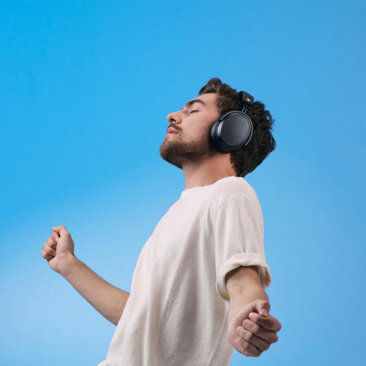 Sennheiser ACCENTUM Wireless Bluetooth Headphones - 50-Hour Battery Life, Audio, Hybrid Noise Cancelling (ANC), All-Day Comfort, Black