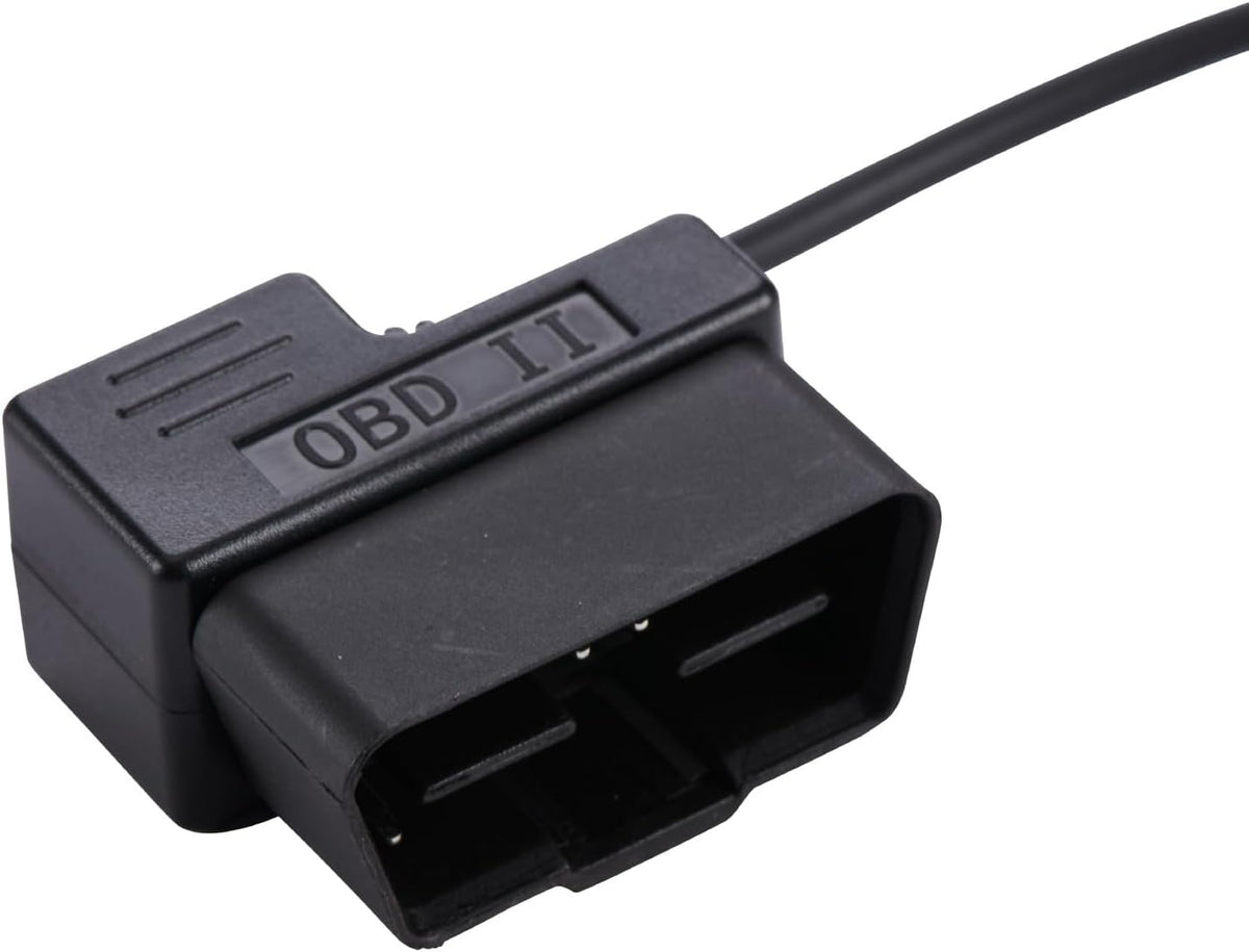 Cobra OBDII to Barrel Connector Power Cord Radar Detectors, Compatible RAD350 380 450 480i 700i for Windshield or Mirror Mount Applications
