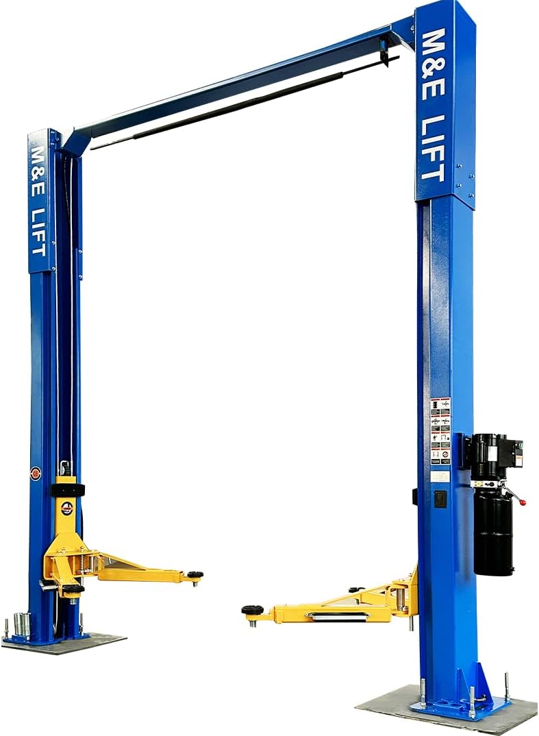 11000lbs 2 Post Car Lift Auto Truck Hoist Two/2 Post Lift Auto Lifts for Home Garage Shop (11000lbs)