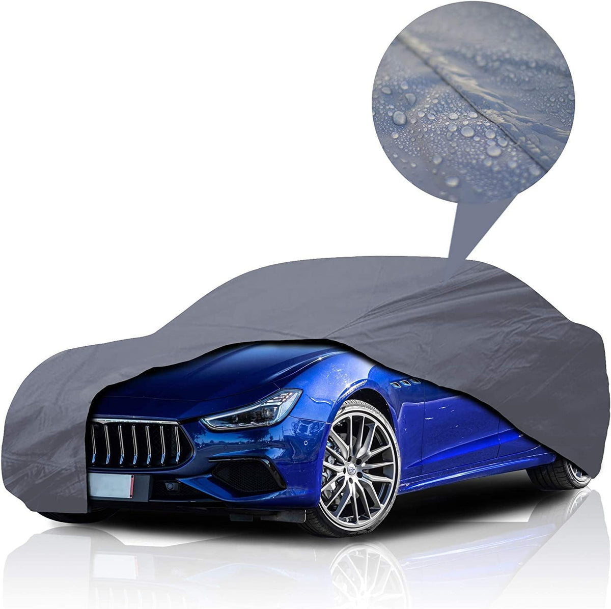 Supreme Full Car Cover – Semi Custom Fit for Full-Size Cars | Dustproof, Windproof, UV Protection, Breathable & Durable All-Weather Protection | Fits Volkswagen Scirocco 1974-1981 Coupe