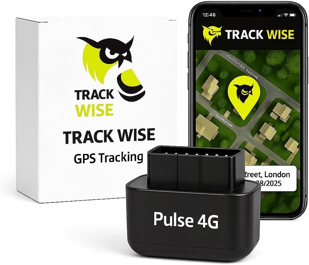 4G OBD2 GPS Car Tracker – Real-Time 10-Second Updates, Route History, Speed Monitoring, Geo-Fencing & Tamper Alerts – Plug & Play Vehicle Tracking Device