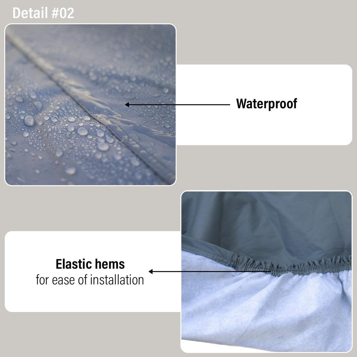 Supreme Full Car Cover – for Pontiac Sunbird 1990-1994 Coupe 2-Door Sedan 4-Door Semi Custom Fit Waterproof Full Coverage All Weather Windproof Dust Proof Indoor Outdoor Automobile