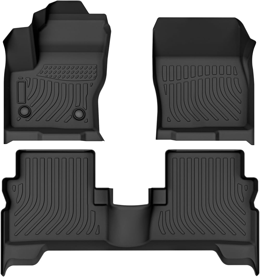 Cartist Floor Mats Custom Fit for Ford Escape/C-max 2013 2014 2015 2016 2017 2018 2019 All Weather Floor Liners for Ford Escape Accessories Carpet Protection TPE Odorless