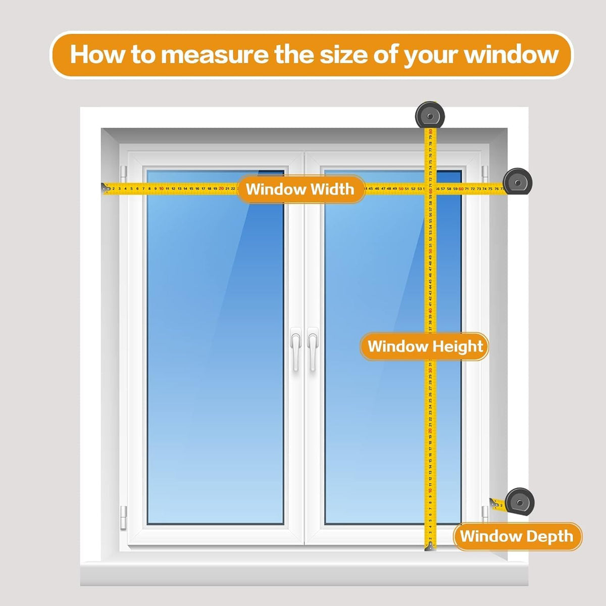 Persilux Cordless Zebra Blinds for Windows Free-Stop Roller Windows Shades (72" W X 72" H, Cream) Dual Layer Light Control for Day and Night, Light Filtering Sheer Shades for Home, Easy to Install