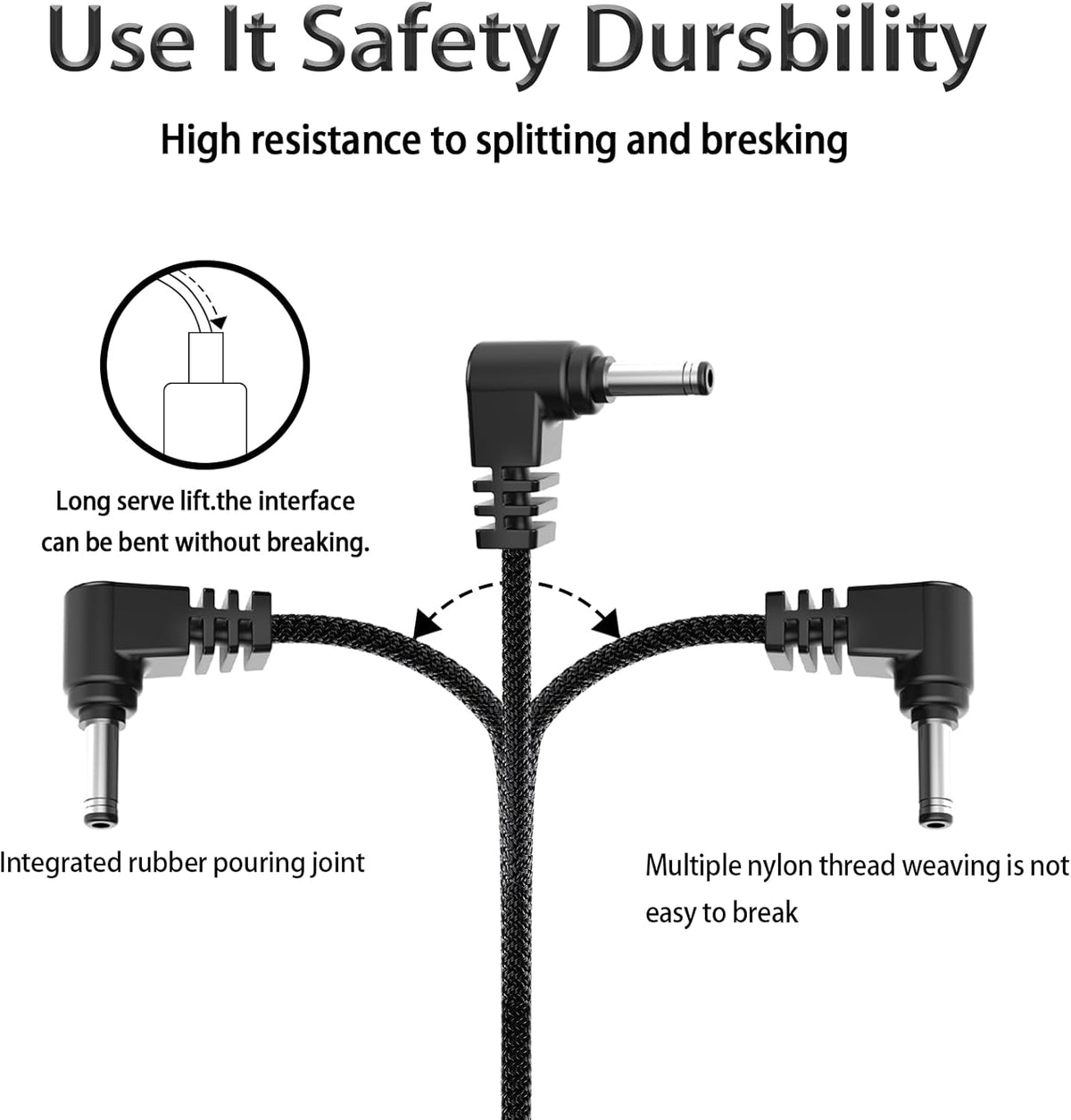 3 Types of DC3.5 Radar Detector Hardwire Power Cord Mirror Wire Plug Tap,with Inline Fuse Holder,Compatible with Cobra Escort Beltronics Uniden Whistler Valentine One Radar Detector (DC3.5-13.6'')