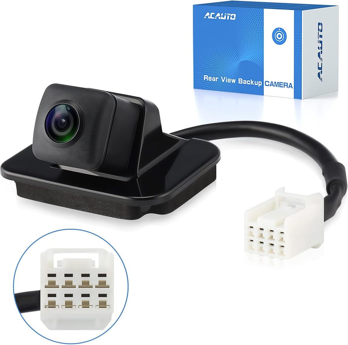 Rear Park Assist Backup Camera 39530-T2A-A21 Compatible with Honda Accord 2014-2017, Reversing Assist Rear View Camera 590-440, 39530T2AA21, 39530T2AA3