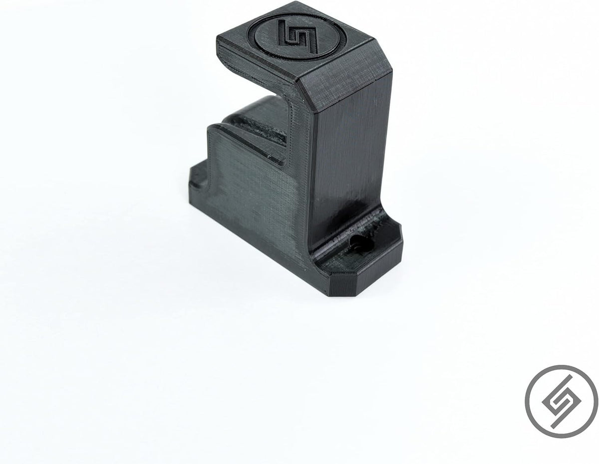 Spartan Mounts Locking .223/5.56 Rifle Mount Wall Display | Low Profile Floating Design Vertical and Horizontal Mounting Solution | Gun Room Safe Storage Organzation | Made in USA