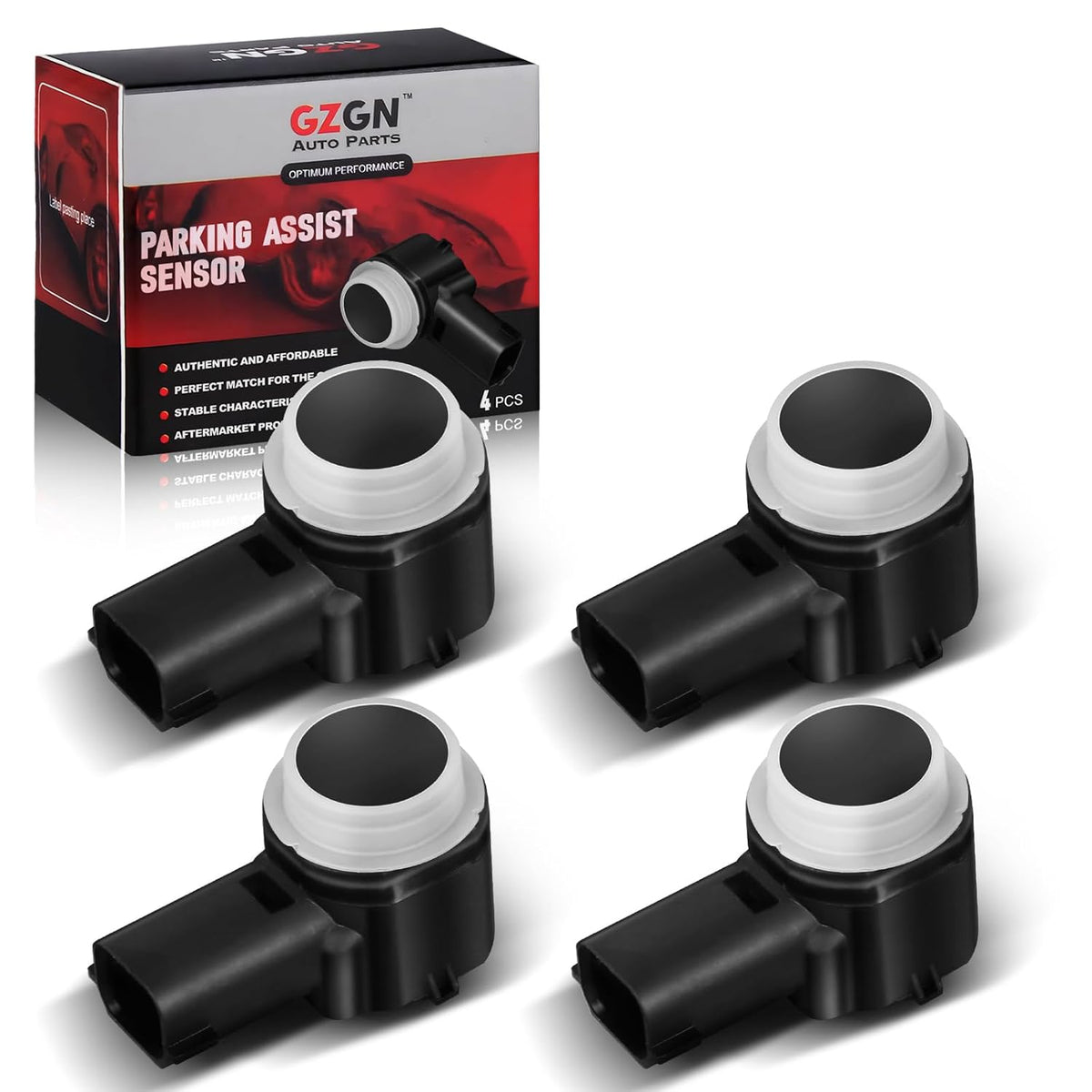 Parking Assist Sensor Compatible with Edge Escape Expedition Explorer Flex Focus Fusion Mustang Taurus MKS MKT MKX MKZ Navigator Mariner Milan 2011-2018,8A53-15K859-ABW 4PCS Parking Sensors