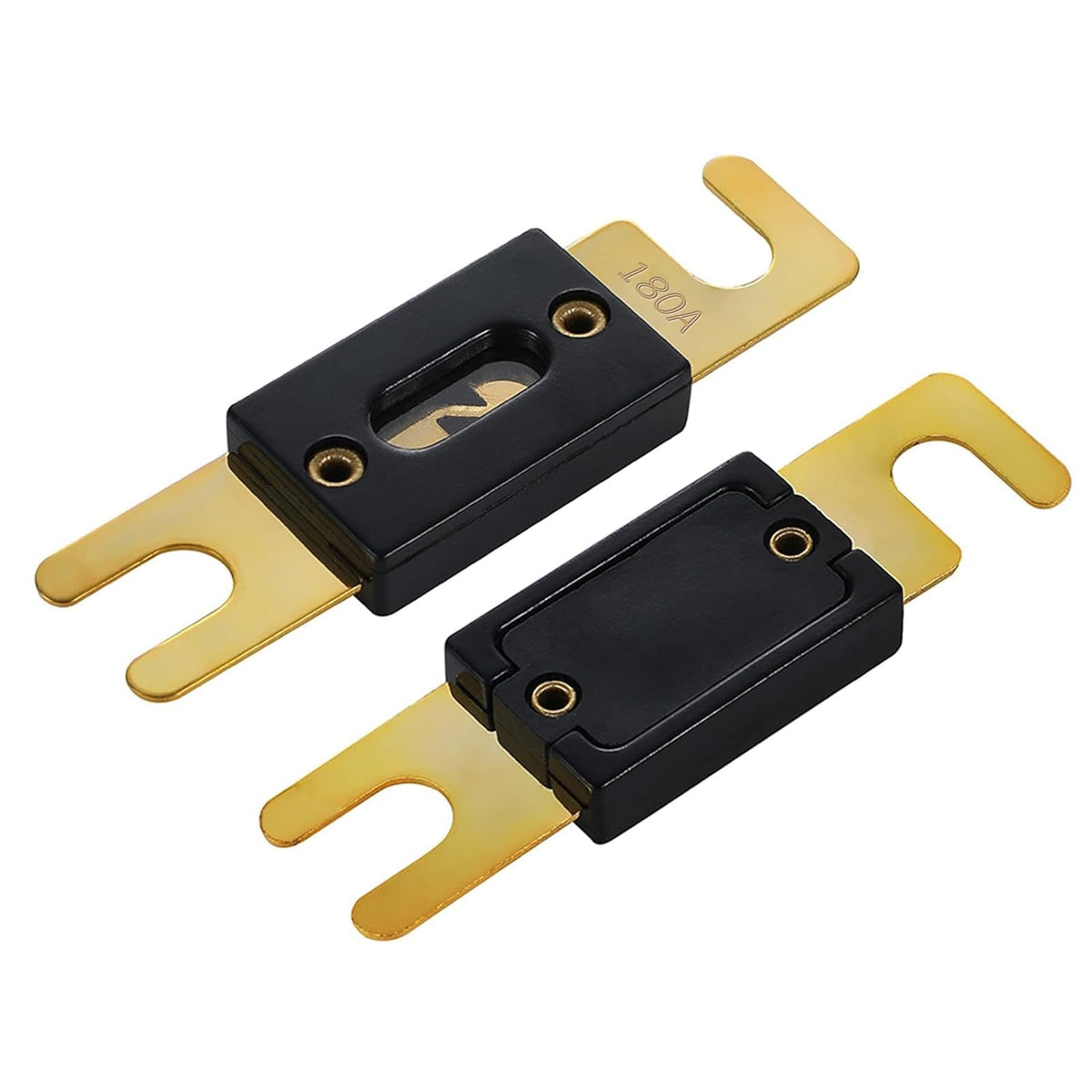 180A ANL Fuse 180 Amp Inline Blade Fuses 32V for Car Audio Inverter Automotive Stereo (Pack of 3 pcs)