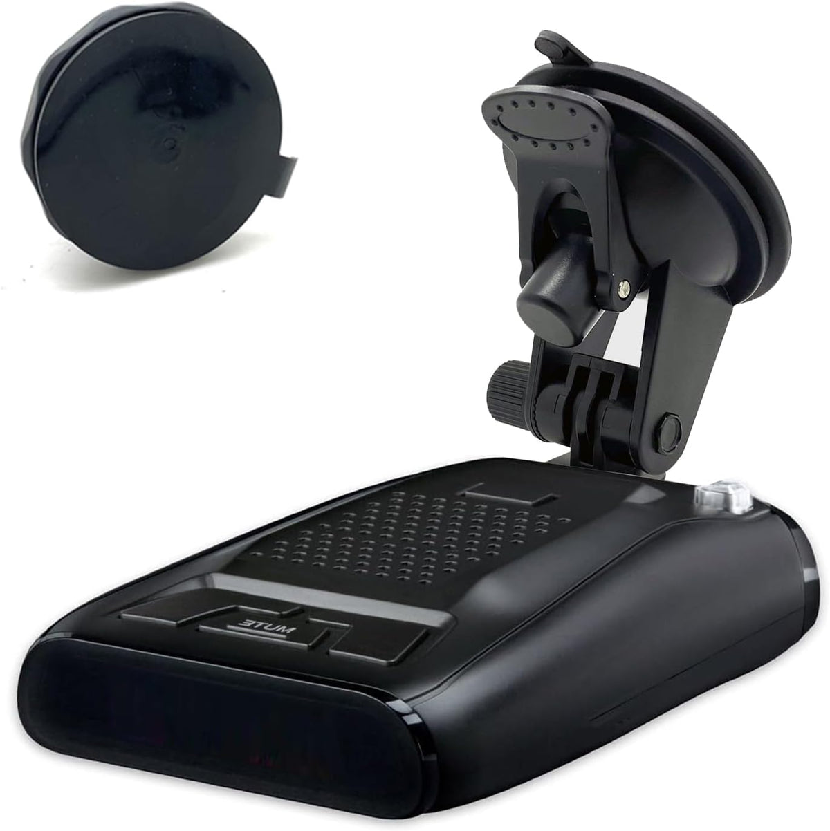 ChargerCity Super Suction Radar Detector Windshield Suction Cup Mount Compatible w/iRadar 480i XRS 93xx 94xx 95xx 96xx 97xx 98xx 99xx SPX 5300 5400 5500 6500 6600 6700 7700 7800 Detector by Cobra