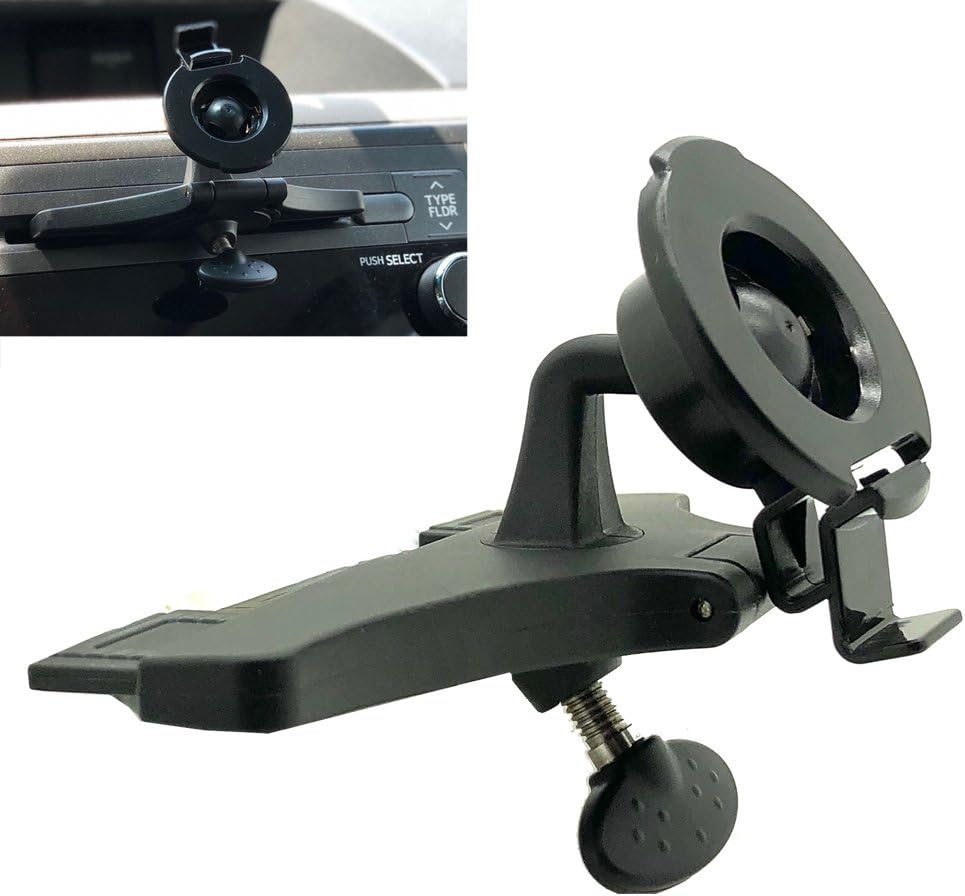 ChargerCity EasyBlade Car DVD Player CD Slot Mount & GPS Bracket Cradle for Garmin Nuvi 52 57LM 58LM 65 67 68 2689 Drive DriveSmart 50 51 52 60 61 LM LMT